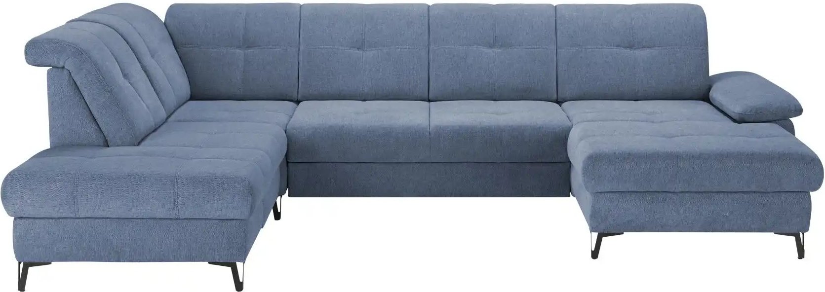 medium Wohnlandschaft Planova II ¦ blau ¦ Maße (cm): B: 338 H: 96 T: 231.0 Polstermöbel > Sofas > Wohnlandschaften - Hö...