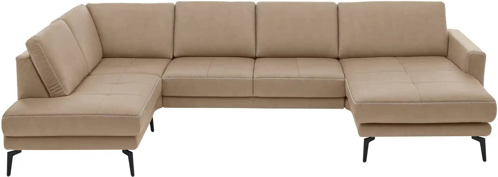 Thumbnail - meinSofa Wohnlandschaft aus Mikrofaser Mike ¦ braun ¦ Maße (cm): B: 327 H: 86 T: 180.0 Polstermöbel > Sofas > Wohnlandsc...