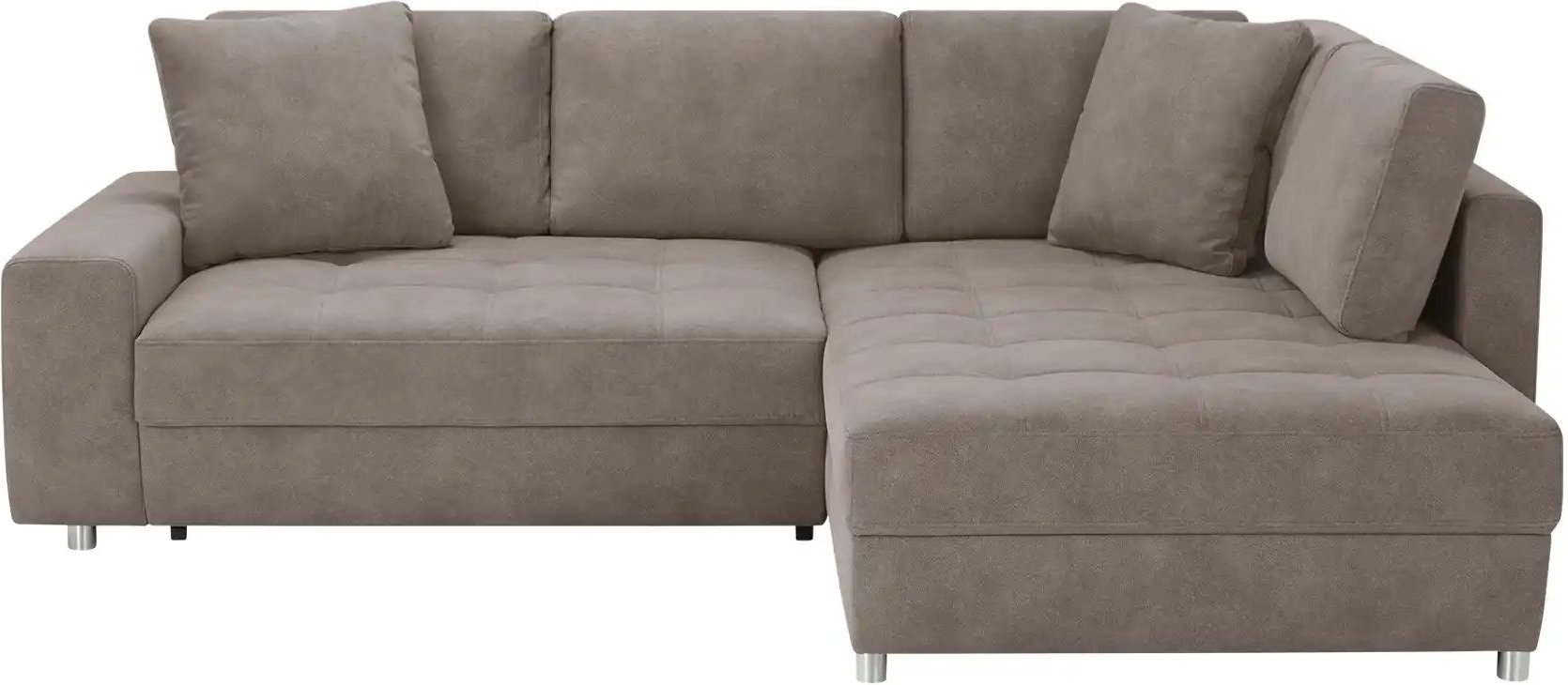 bobb Ecksofa mit pflegeleichtem Bezugsstoff Arissa de Luxe ¦ braun ¦ Maße (cm): B: 265 H: 84 T: 215.0 Polstermöbel > Sof...