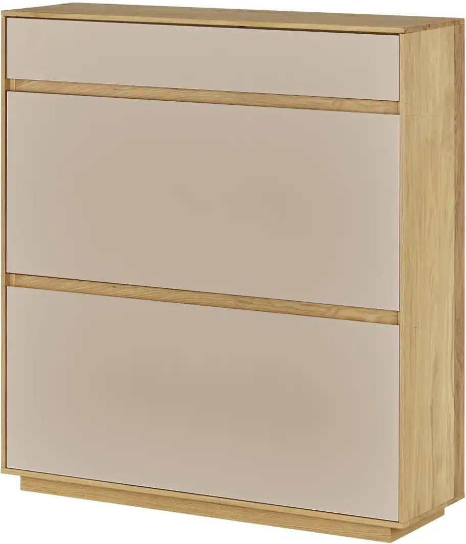 Schuhschrank Tiba ¦ creme ¦ Maße (cm): B: 101 H: 111 T: 30.0 Garderoben & Kleiderstangen > Garderoben Schuhschränke - H...