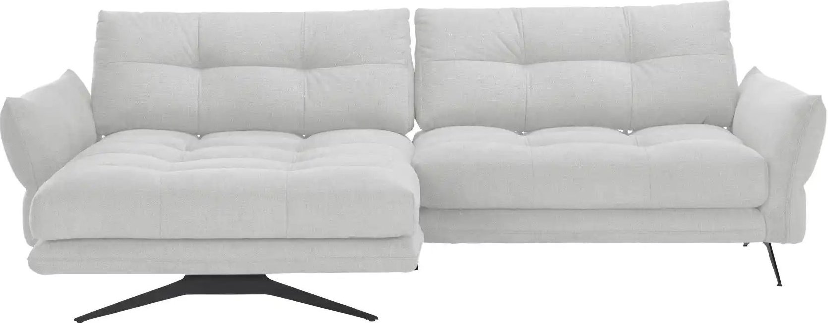 switch Ecksofa Roda ¦ grau ¦ Maße (cm): B: 280 H: 87 T: 177.0 Polstermöbel > Sofas > Ecksofas - Höffner