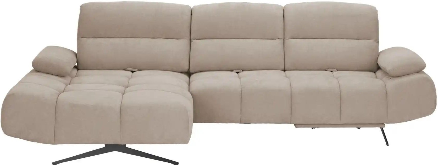 switch Ecksofa Falcao ¦ braun ¦ Maße (cm): B: 284 H: 91 T: 173.0 Polstermöbel > Sofas > Ecksofas - Höffner