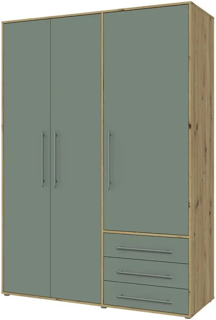 Kleiderschrank Morley ¦ holzfarben ¦ Maße (cm): B: 144,4 H: 200 T: 53.0 Schränke > Kleiderschränke > Drehtürenschränke ...