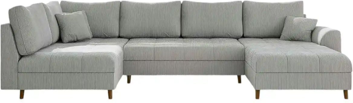 Wohnlandschaft Maya ¦ grau ¦ Maße (cm): B: 310 H: 81 Polstermöbel > Sofas > Wohnlandschaften - Höffner