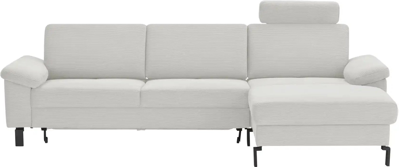 Max Schelling Ecksofa Feincord Maximum Move ¦ grau ¦ Maße (cm): B: 284 H: 85 T: 185.0 Polstermöbel > Sofas > Ecksofas - ...