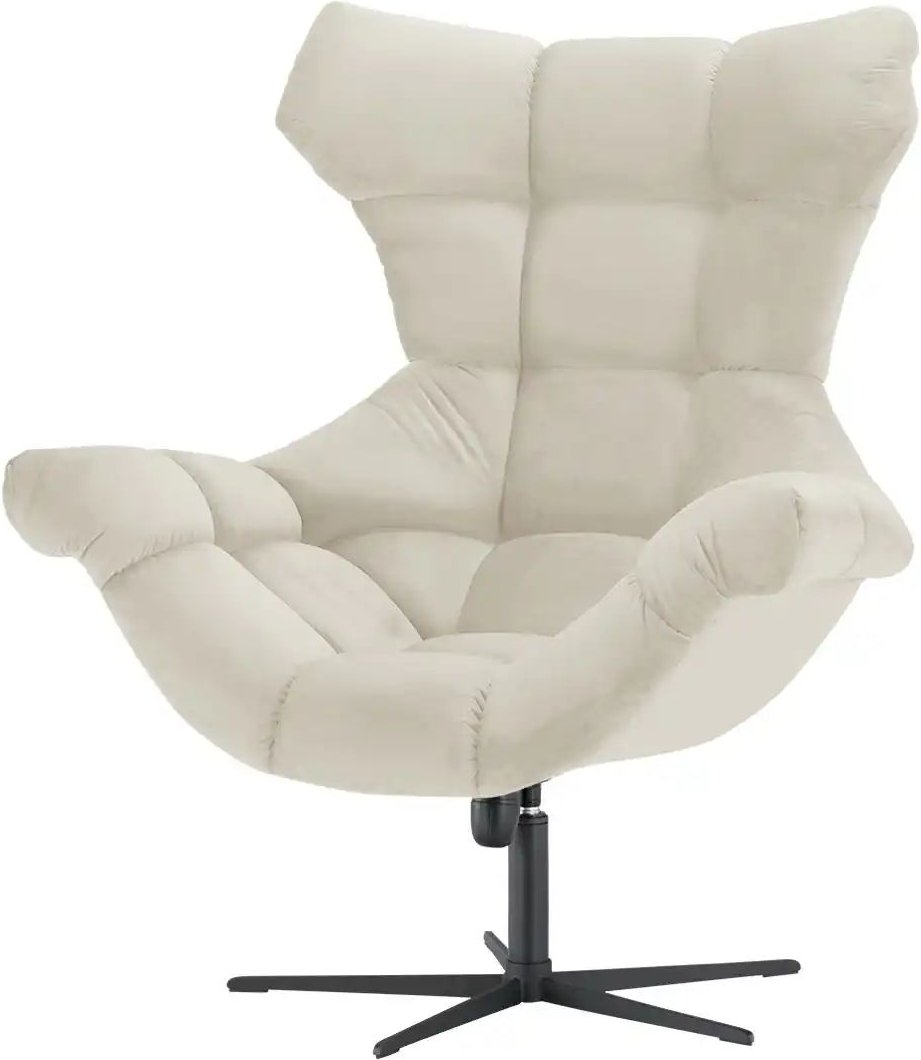 switch Sessel aus Samt Sensi ¦ beige ¦ Maße (cm): B: 103 H: 119 T: 84.0 Polstermöbel > Sessel > Relaxsessel - Höffner