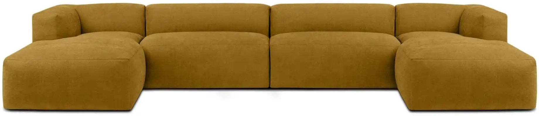 Thumbnail - KONSIMO Wohnlandschaft Buffo ¦ gelb ¦ Maße (cm): B: 400 H: 73 Polstermöbel > Sofas > Wohnlandschaften - Höffner