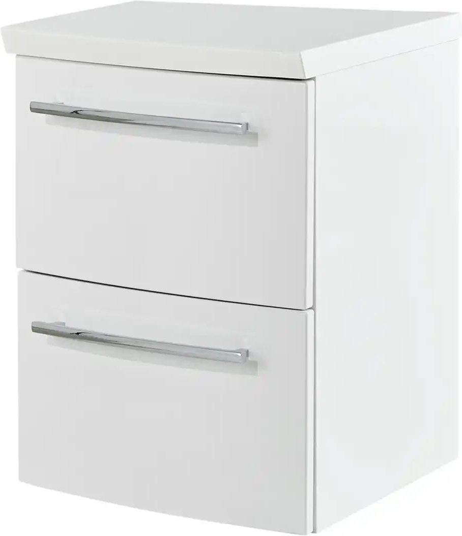 Unterschrank Comer See ¦ weiß ¦ Maße (cm): B: 40 H: 51 T: 42.5 Schränke > Badschränke > Bad-Unterschränke - Höffner