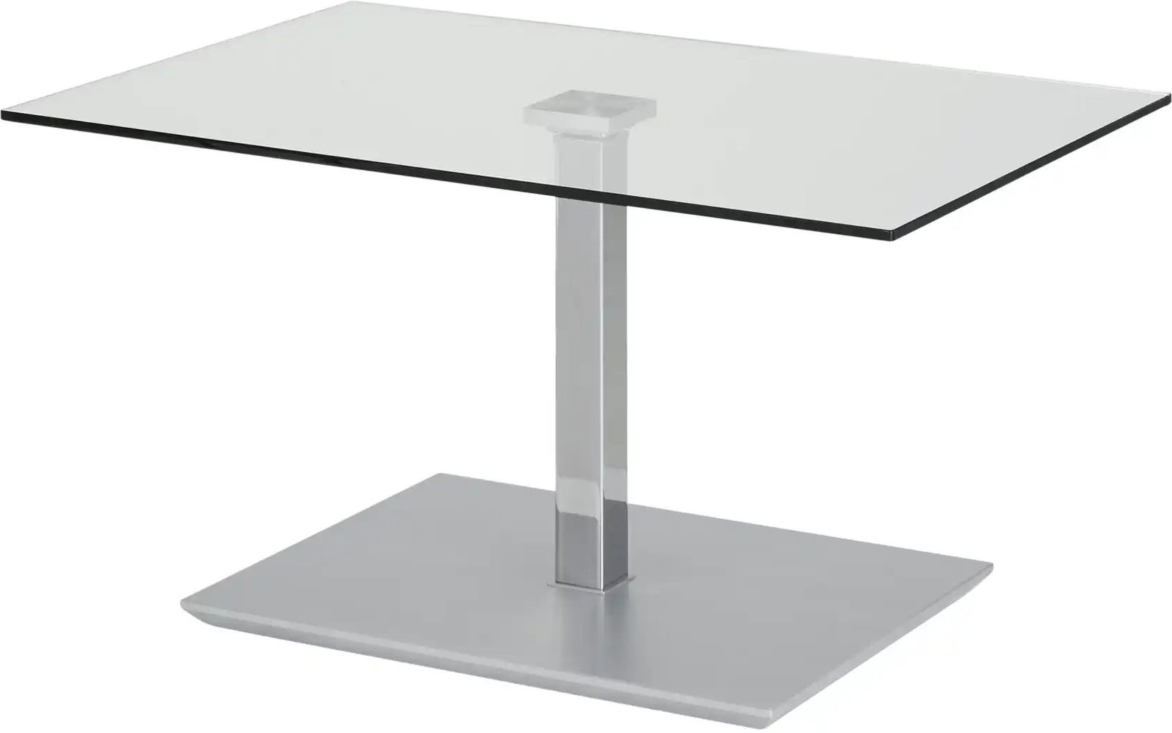 Thumbnail - Couchtisch Vilshofen ¦ transparent/klar ¦ Maße (cm): B: 60 H: 47 Tische > Couchtische > Couchtische höhenverstellbar - ...