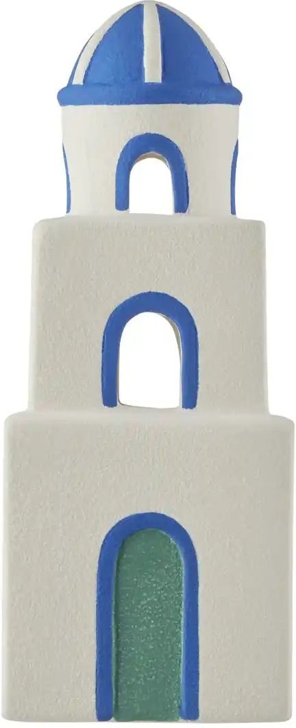 HOME STORY LED Haus ¦ weiß ¦ Porzellan,Kunststoff ¦ Maße (cm): B: 8,4 H: 20,5 Accessoires > Dekoartikel - Höffner