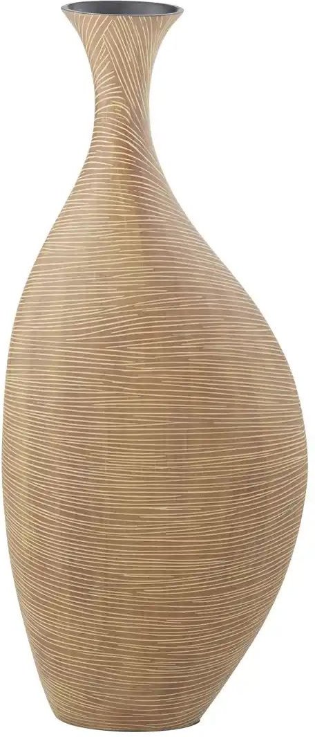 Deko Vase Modern ¦ braun ¦ Polyresin (Kunstharz) ¦ Maße (cm): B: 30,5 H: 71,5 T: 10.5 Accessoires > Vasen - Höffner