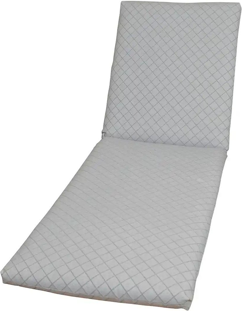 Schwienhorst Auflage Turin Grau ¦ grau ¦ Maße (cm): B: 63 H: 9 Garten > Auflagen & Kissen > Gartenliegen-Auflagen - Höf...