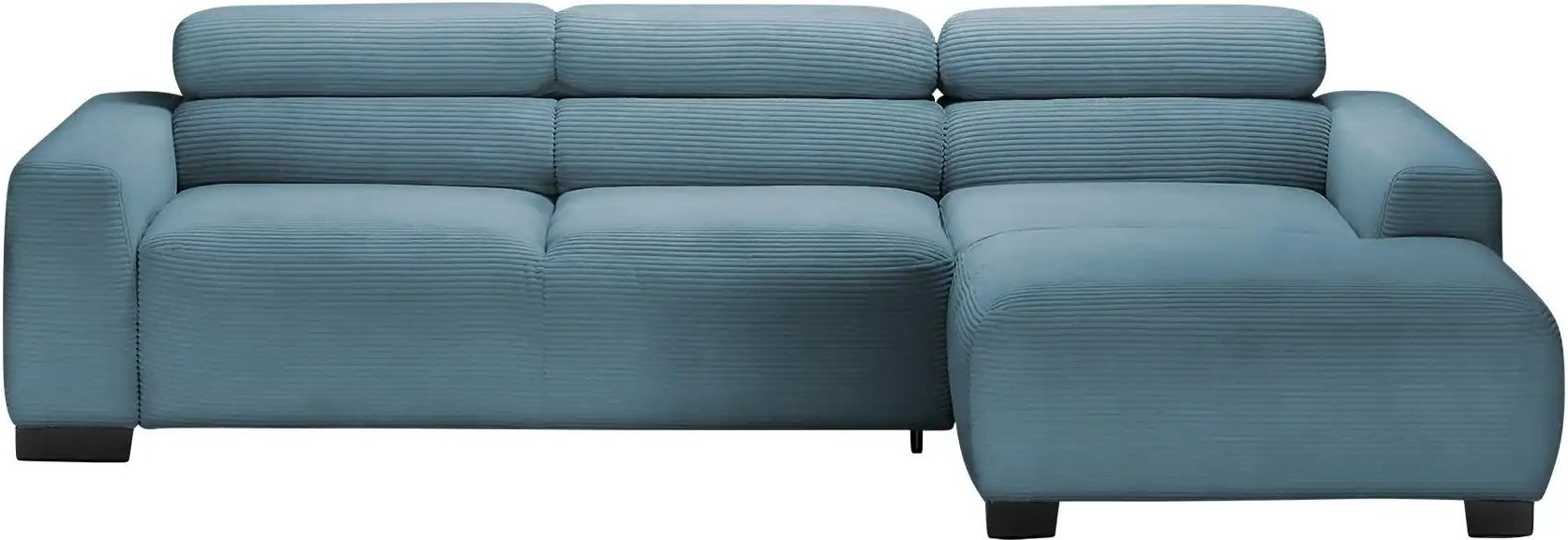 Jette Home Ecksofa  Flirt ¦ blau ¦ Maße (cm): B: 258 H: 84 T: 179.0 Polstermöbel > Sofas > 3-Sitzer - Höffner