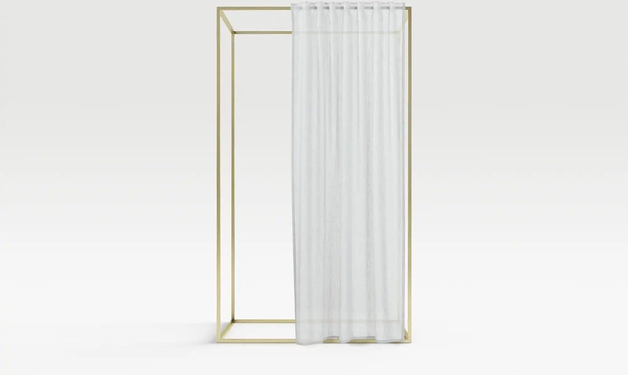 como Veredeckter Schlaufenschal Dina ¦ grau ¦ Synthetik ¦ Maße (cm): B: 140 H: 245 Gardinen & Rollos > Gardinen & Vorhä...