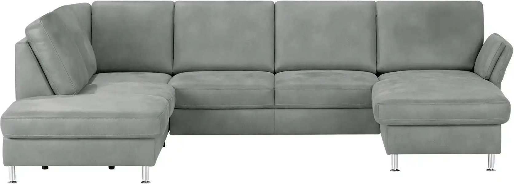 Mein Sofa bold Wohnlandschaft Veit ¦ grün ¦ Maße (cm): B: 305 H: 90 T: 200.0 Polstermöbel > Sofas > Wohnlandschaften - ...