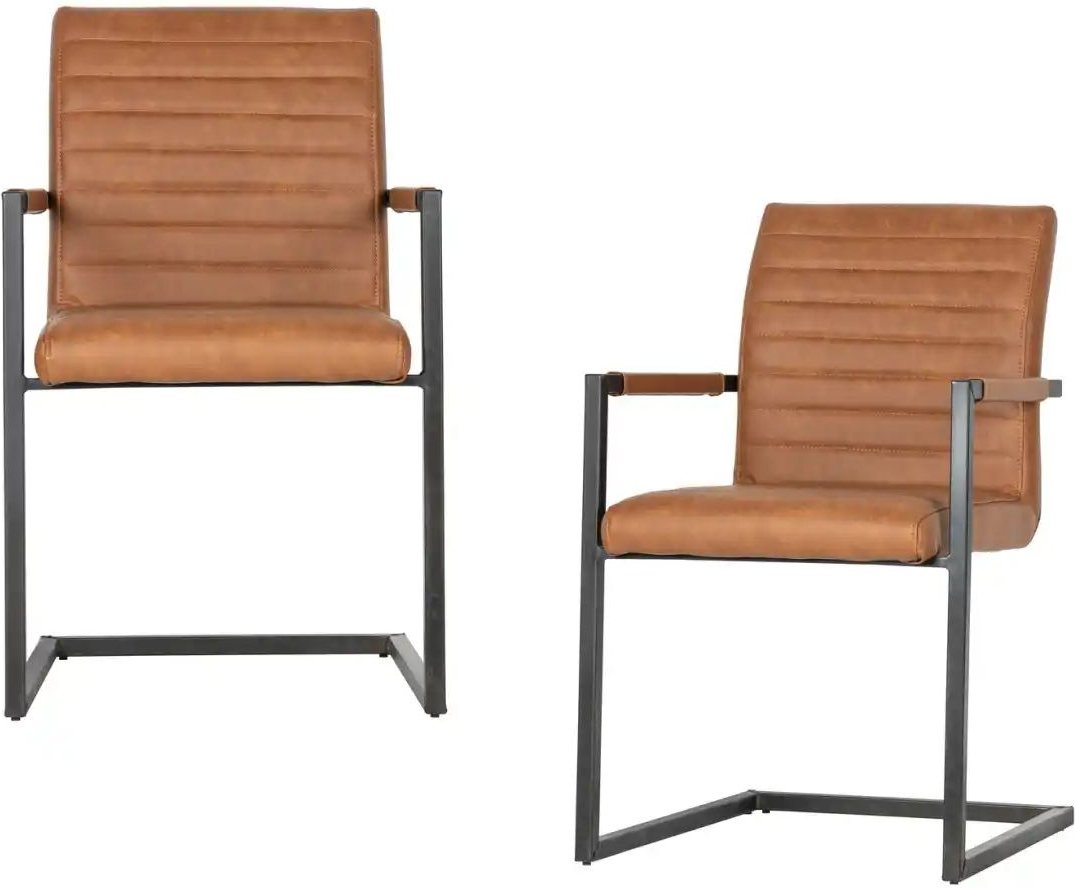 WOOOD Esszimmerstuhl 2er-Set ¦ orange ¦ Maße (cm): B: 62 H: 87 Stühle > Polsterstühle - Höffner