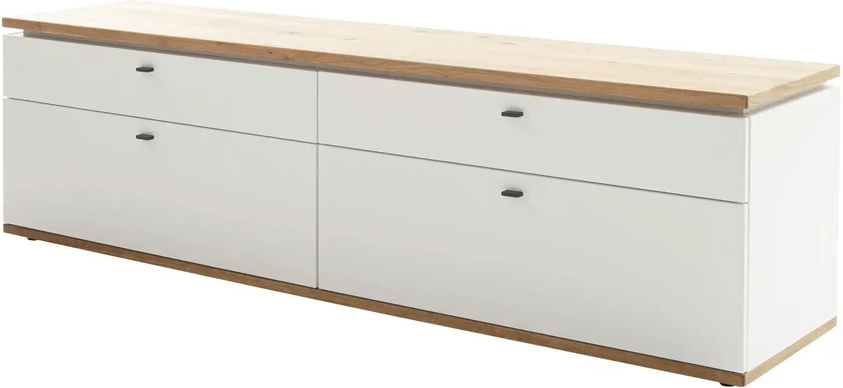 Thumbnail - uno TV-Element Marlea ¦ weiß ¦ Maße (cm): B: 210 H: 59 T: 50.0 Kommoden & Sideboards > Lowboards - Höffner
