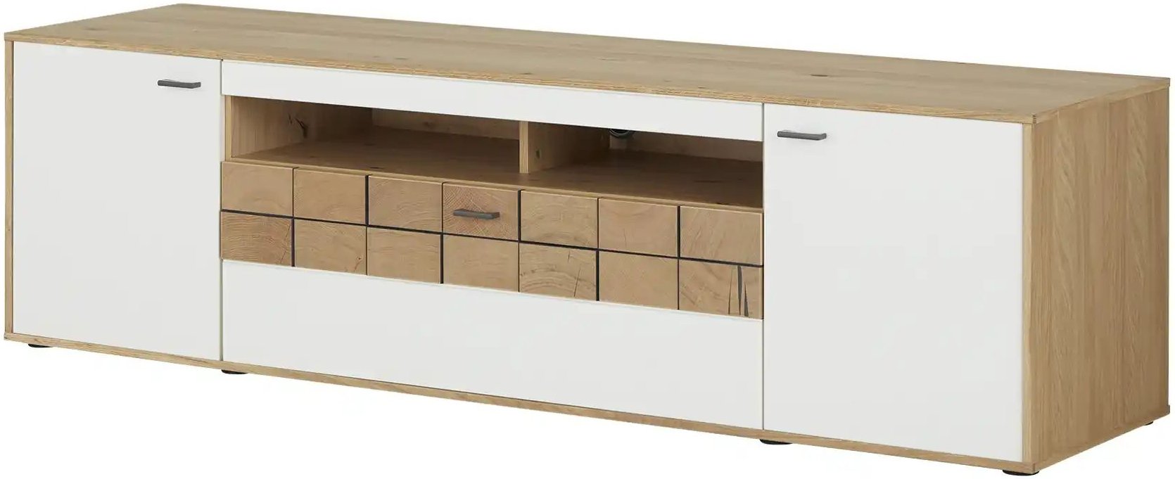 Jette Home Lowboard Laguna ¦ weiß ¦ Maße (cm): B: 199 H: 56 T: 51.0 Kommoden & Sideboards > Lowboards - Höffner