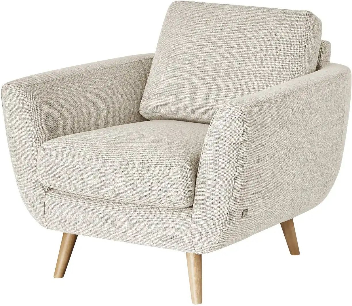 SOHO Sessel Smilla ¦ beige ¦ Maße (cm): B: 94 H: 85 T: 93.0 Polstermöbel > Sessel > Cocktailsessel - Höffner