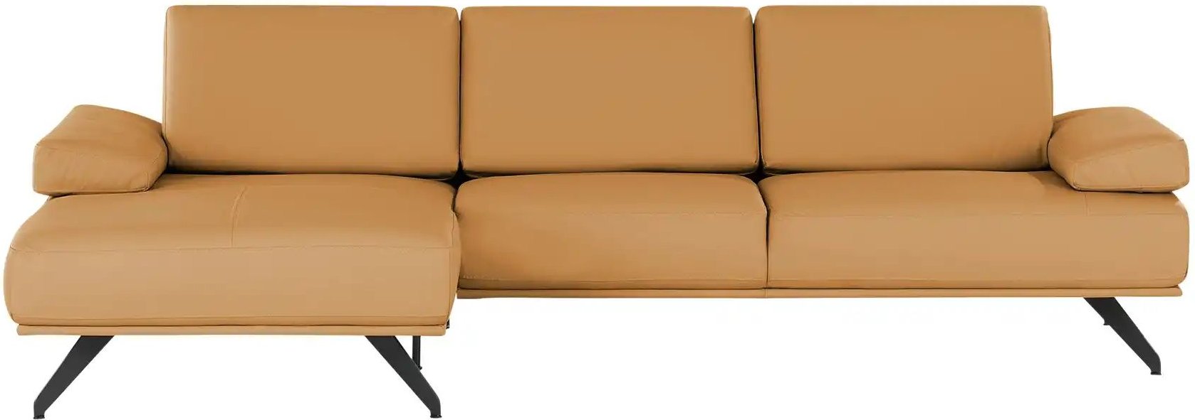 SOHO Ecksofa  Gemma ¦ braun ¦ Maße (cm): B: 282 H: 84 T: 166.0 Polstermöbel > Sofas > 3-Sitzer - Höffner
