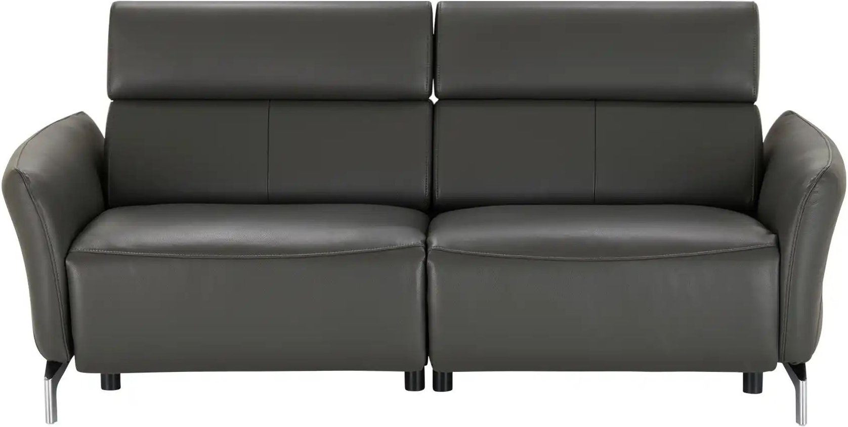 Thumbnail - uno Sofa 3-sitzig Messina ¦ schwarz ¦ Maße (cm): B: 198 H: 98 T: 101.0 Polstermöbel > Sofas > 3-Sitzer - Höffner