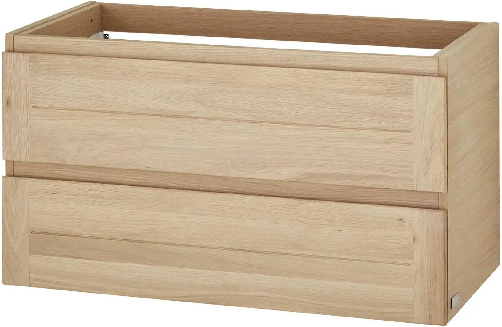 Wohnwert Waschtischunterschrank Capri ¦ holzfarben ¦ Maße (cm): B: 90 H: 52 T: 45.5 Schränke > Badschränke > Waschbecke...