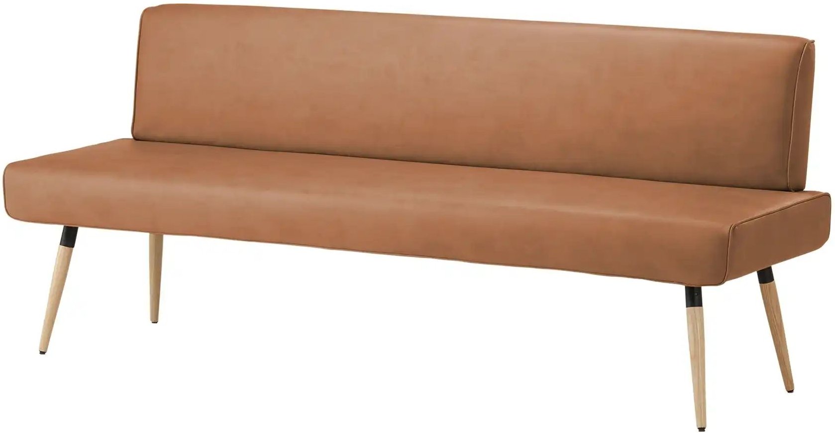 Polsterbank massiv 4402 ¦ braun ¦ Maße (cm): B: 200 H: 87 T: 62.0 Bänke > Einzelbänke - Höffner