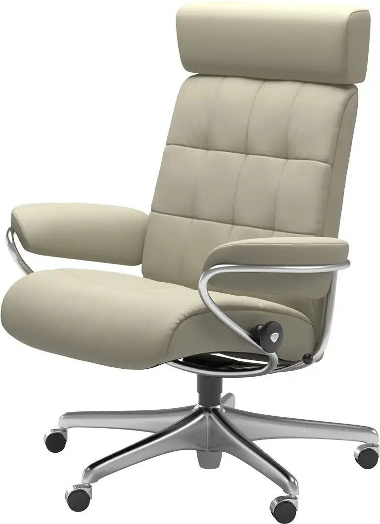 Stressless Drehstuhl London Office ¦ grau ¦ Maße (cm): B: 80 H: 126 T: 68.0 Stühle > Bürostühle - Höffner