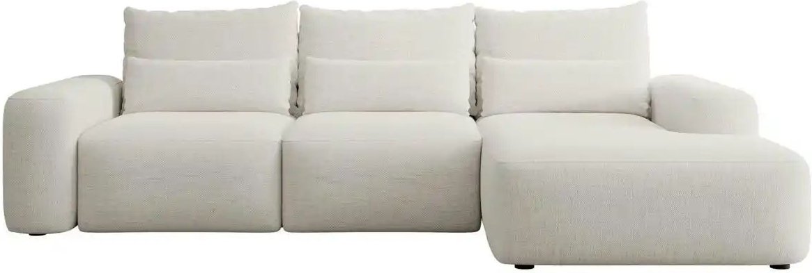 Selsey Ecksofa mit Schlaffunktion Carnos ¦ creme ¦ Maße (cm): B: 264 H: 82 Polstermöbel > Sofas > Ecksofas - Höffner
