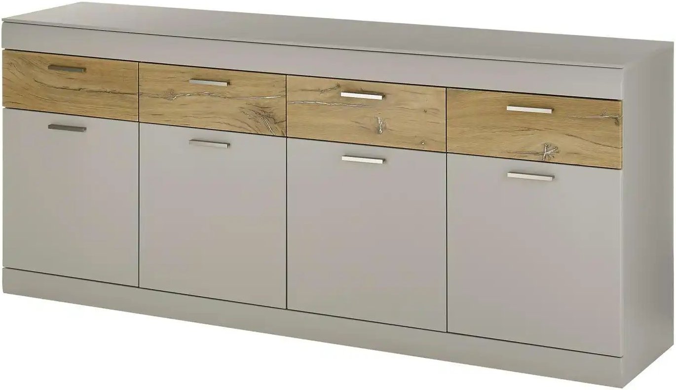 Sideboard Siero ¦ grau ¦ Maße (cm): B: 200 H: 46 T: 42.0 Kommoden & Sideboards > Sideboards - Höffner