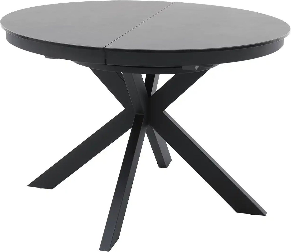 Keramiktisch  Gwenn ¦ schwarz ¦ Maße (cm): H: 76  Ø: 120 Tische > Esstische > Esstische rund - Höffner