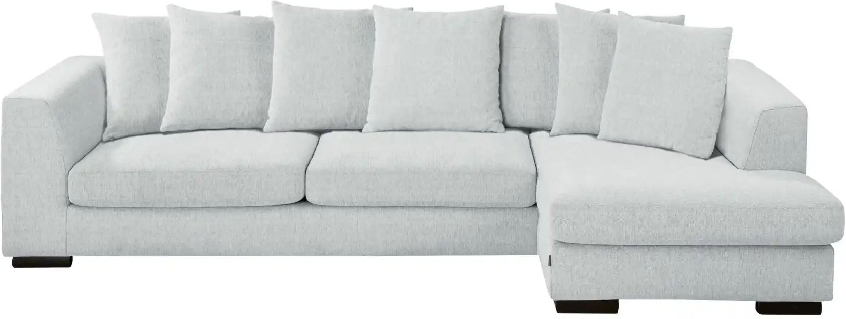 SOHO Ecksofa  Paulina ¦ grau ¦ Maße (cm): B: 311 H: 80 T: 156.0 Polstermöbel > Sofas > Ecksofas - Höffner