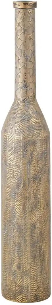 Deko-Vase ¦ gold ¦ Polyresin (Kunstharz) ¦ Maße (cm): H: 100 Ø: 17.5 Accessoires > Vasen - Höffner