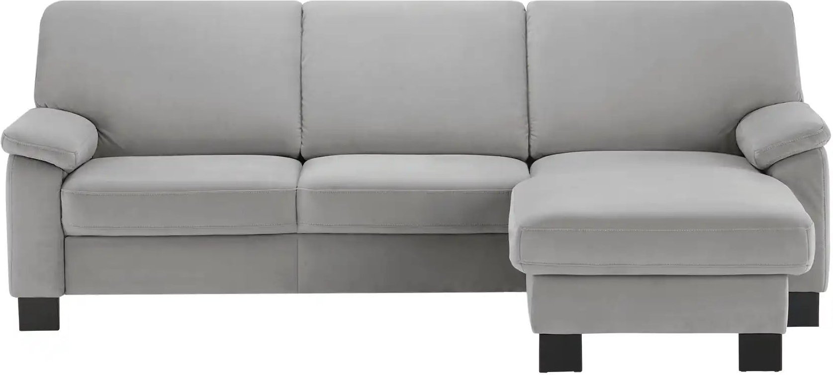 meinSofa Ecksofa Veit ¦ grau ¦ Maße (cm): B: 232 H: 90 T: 168.0 Polstermöbel > Sofas > Ecksofas - Höffner