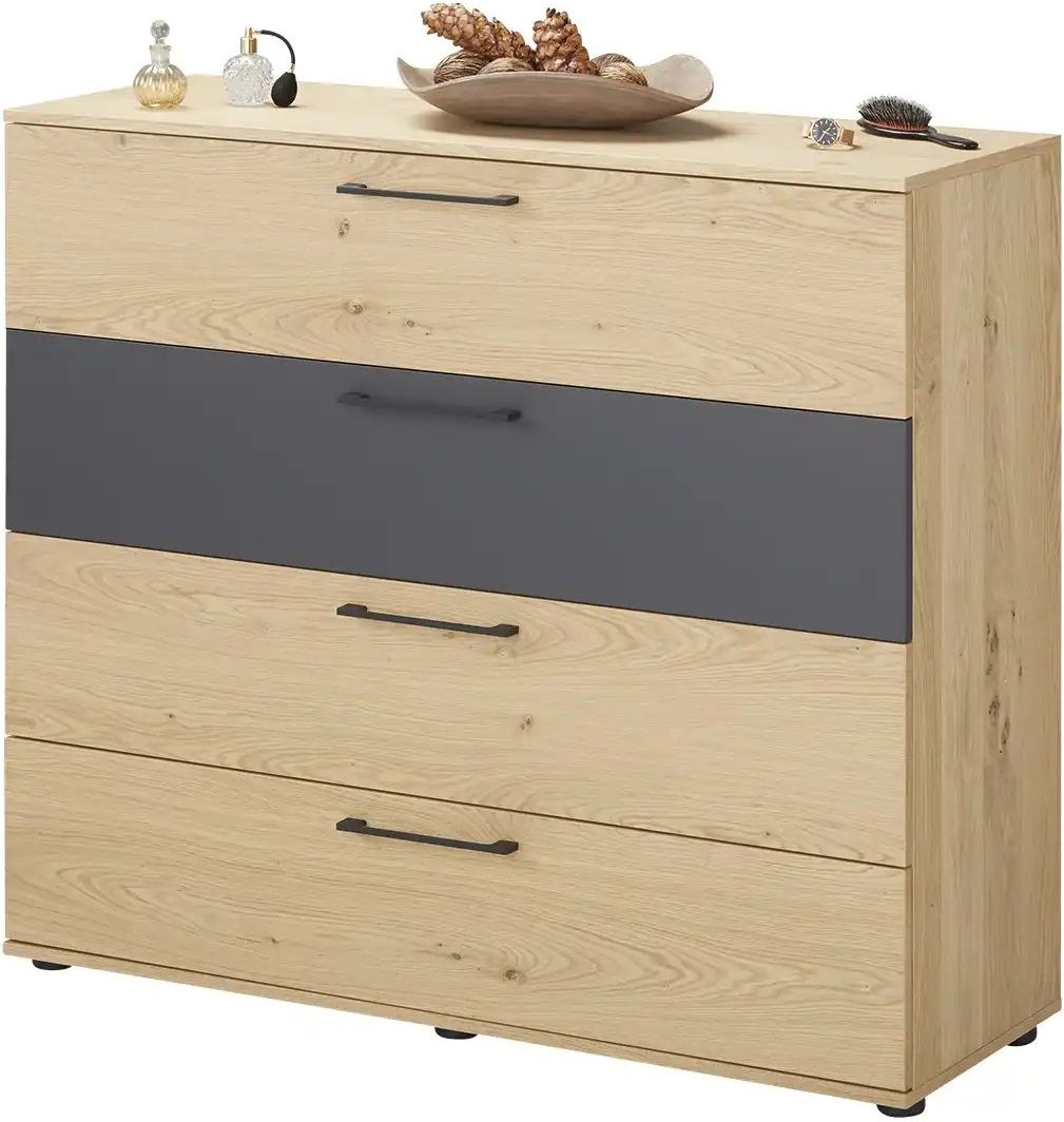 Thumbnail - Wohnwert Schubladenkommode Korsika ¦ holzfarben ¦ Maße (cm): B: 120 H: 103,6 T: 46.0 Kommoden & Sideboards > Kommoden -...