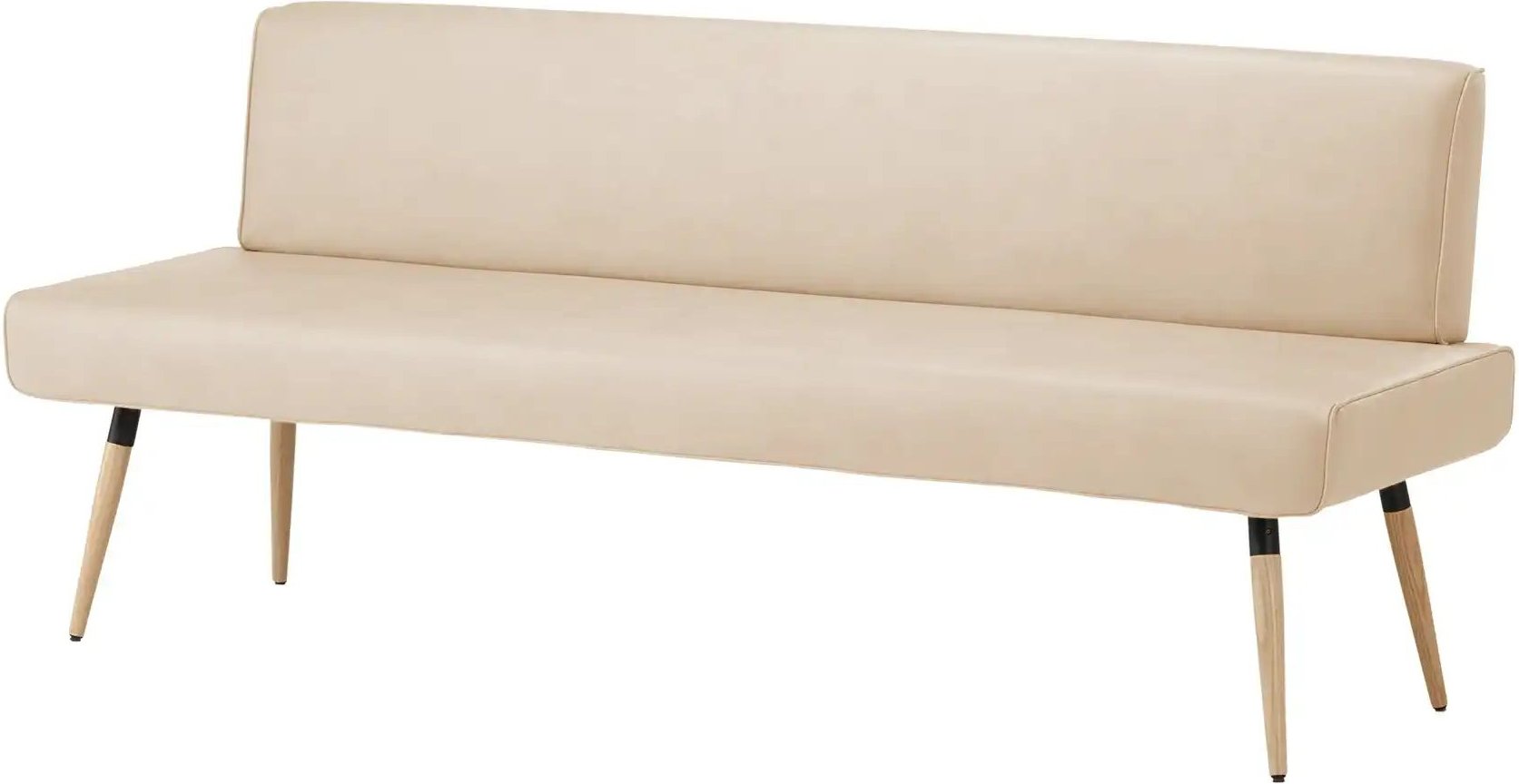 Polsterbank massiv 4402 ¦ beige ¦ Maße (cm): B: 200 H: 87 T: 62.0 Bänke > Einzelbänke - Höffner