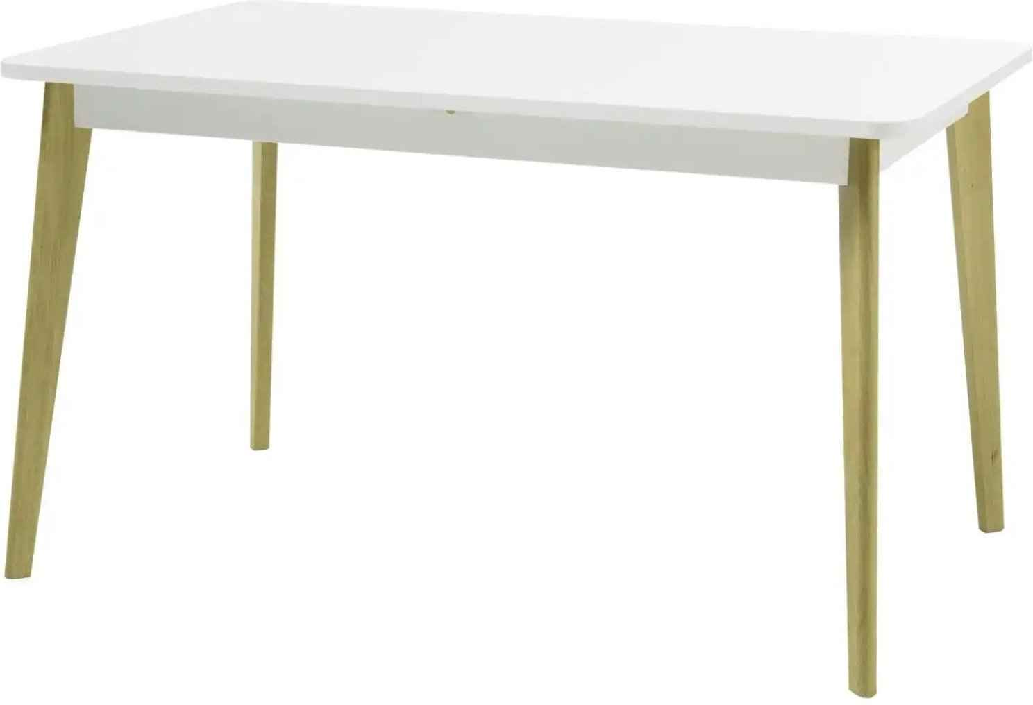 Ausziehbarer Esstisch 140 -180 cm Ausziehbar Malaren ¦ weiß ¦ Maße (cm): B: 140 H: 75 Tische > Esstische > Esstische aus...