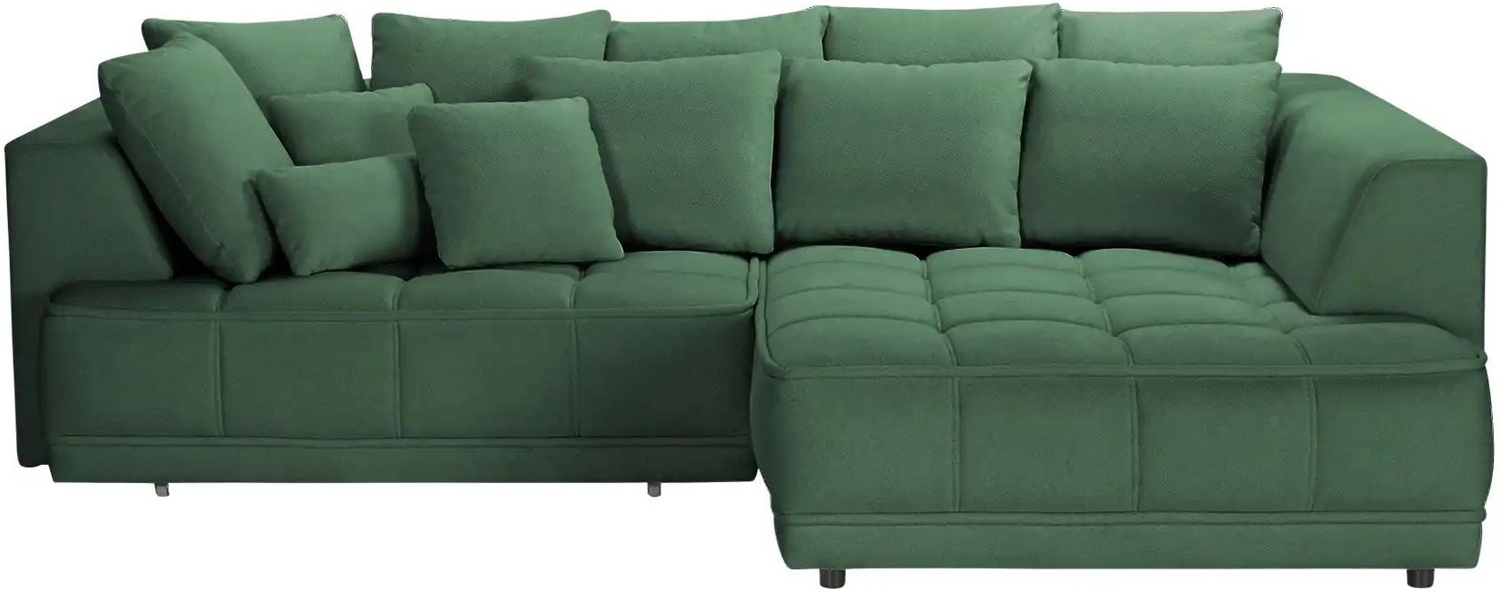 switch Ecksofa Tiga ¦ grün ¦ Maße (cm): B: 285 H: 88 T: 205.0 Polstermöbel > Sofas > Ecksofas - Höffner