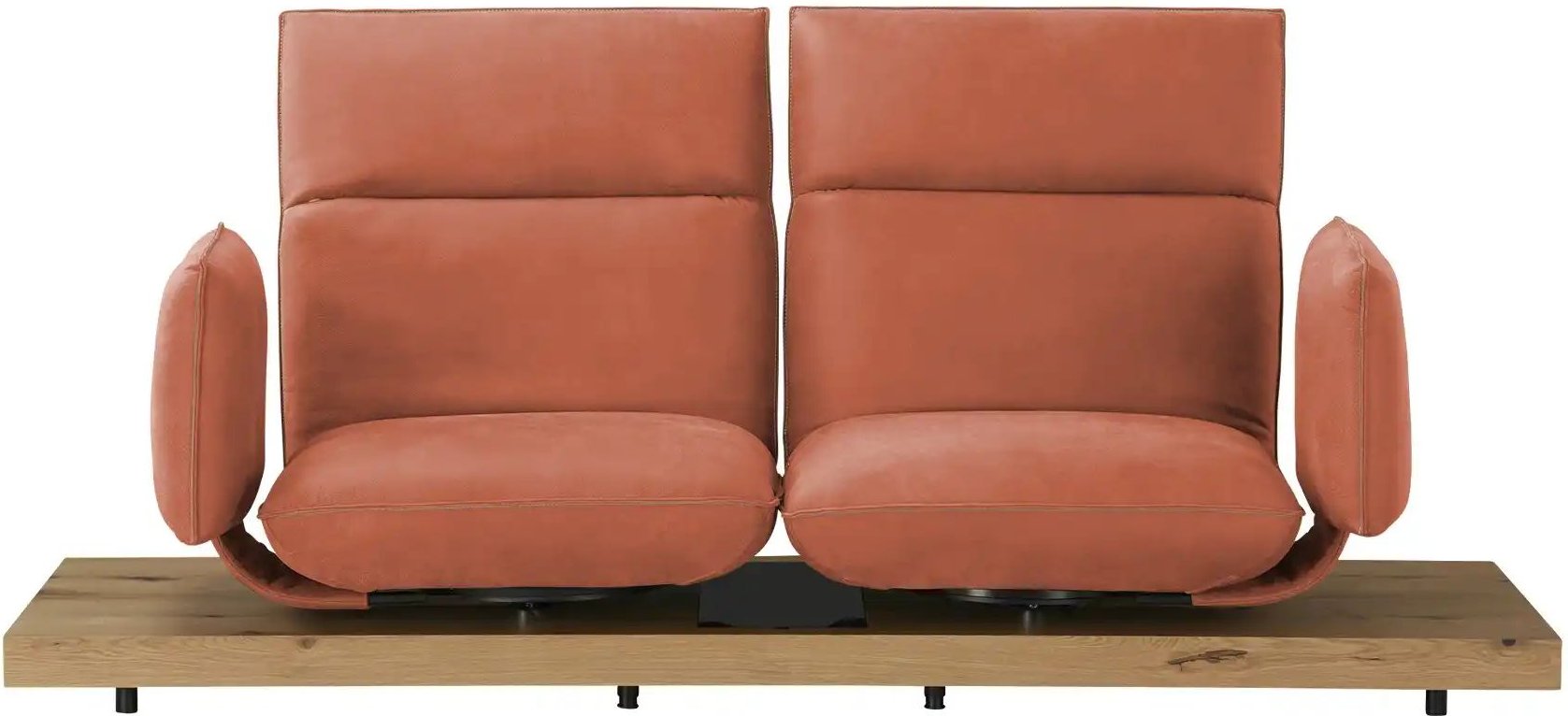 KOINOR Sofa 2-sitzig Experio ¦ orange ¦ Maße (cm): B: 252 Polstermöbel > Sofas > 2-Sitzer - Höffner