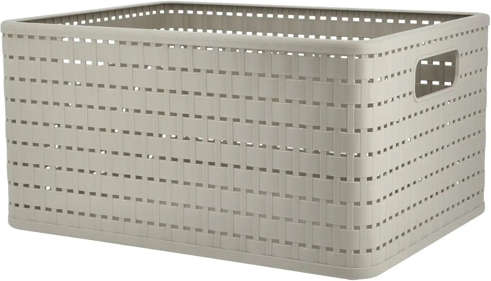 Rotho Aufbewahrungsbox COUNTRY ¦ beige ¦ Kunststoff ¦ Maße (cm): B: 27,8 H: 19,1 Aufbewahrung > Aufbewahrungsboxen - Hö...