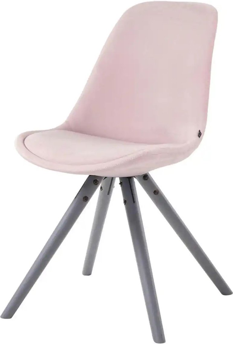 Esszimmerstuhl Toulouse ¦ rosa/pink ¦ Maße (cm): B: 48 H: 84 Stühle > Esszimmerstühle > Esszimmerstühle ohne Armlehnen ...