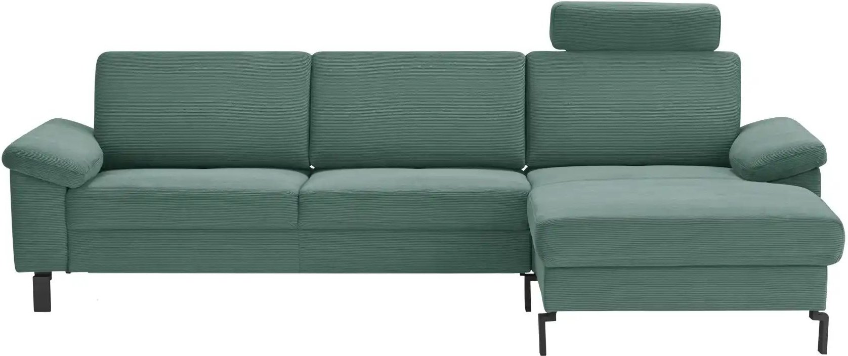 Max Schelling Ecksofa Feincord Maximum Move ¦ grün ¦ Maße (cm): B: 284 H: 85 T: 185.0 Polstermöbel > Sofas > Ecksofas - ...