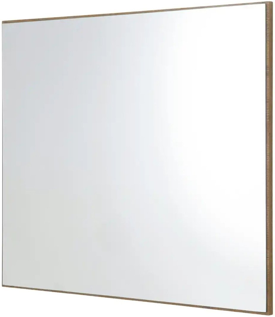 Spiegel 80 x 70 cm Medebach ¦ holzfarben ¦ Glas,Aluminium,Holzwerkstoff ¦ Maße (cm): B: 80 H: 70 T: 2.0 Garderoben & Kle...