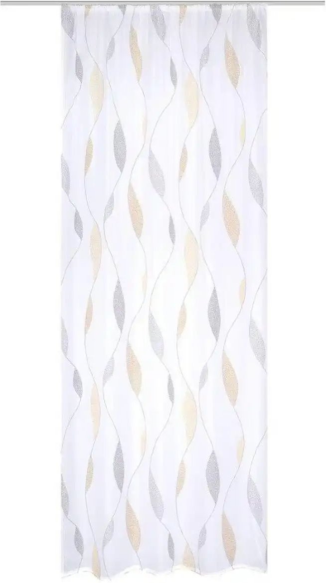 HOME Wohnideen Kräuselbandschal ¦ gelb ¦ Maße (cm): B: 140 Gardinen & Rollos > Gardinen & Vorhänge > Schiebegardinen -...