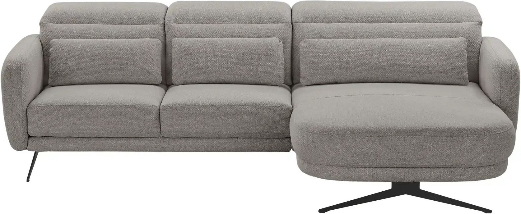 Thumbnail - switch Ecksofa Barillo ¦ grau ¦ Maße (cm): B: 261 H: 97 T: 170.0 Polstermöbel > Sofas > Ecksofas - Höffner