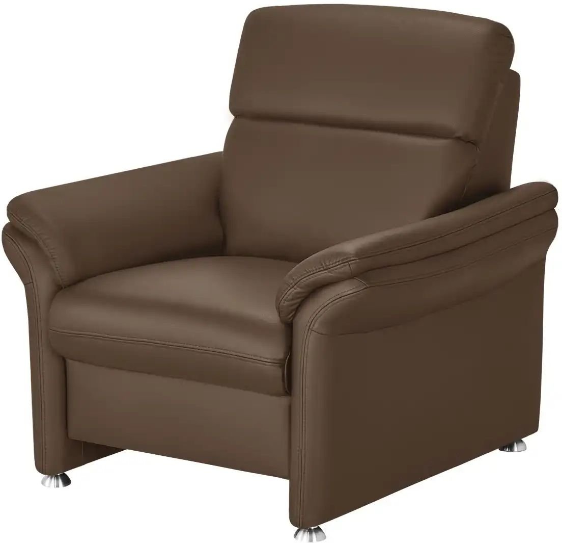 Thumbnail - meinSofa Ledersessel Leder Manon ¦ braun ¦ Maße (cm): B: 98 H: 94 T: 92.0 Polstermöbel > Sessel > Fernsehsessel - Höffne...