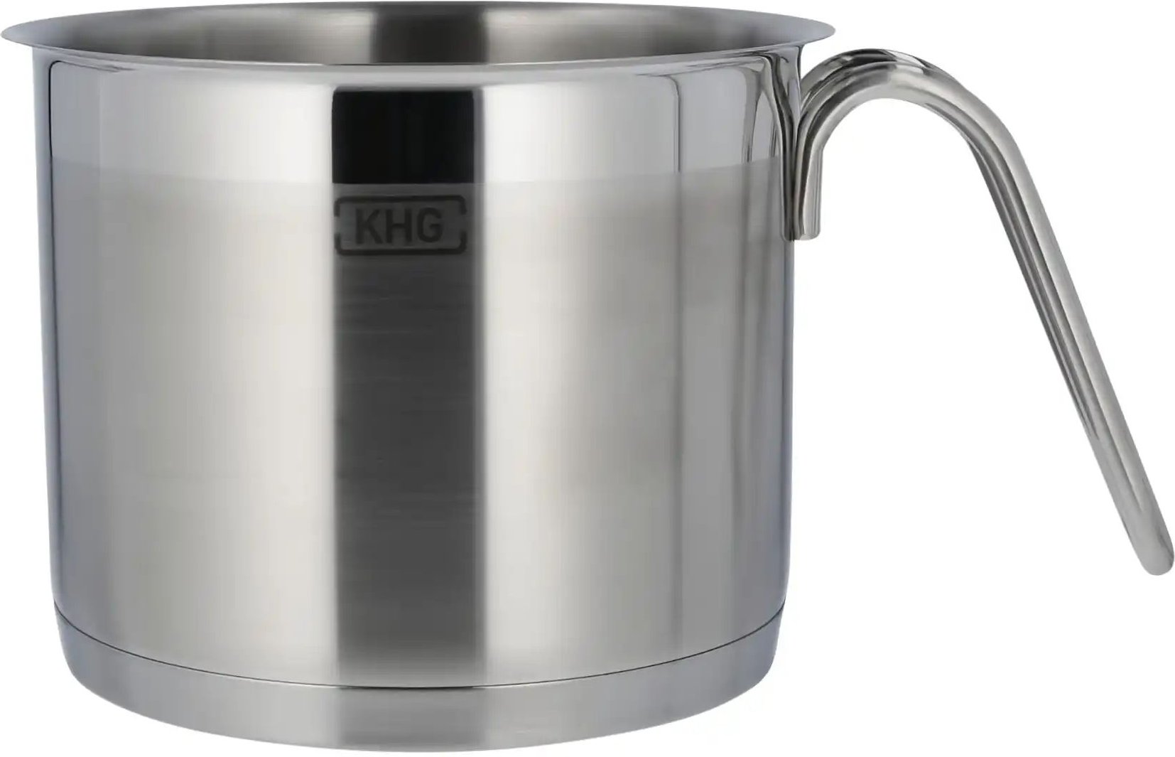 KHG Milchtopf LUNA ¦ silber ¦ Edelstahl ¦ Maße (cm): H: 11,5 Ø: 14 Töpfe & Pfannen & Zubehör > Töpfe - Höffner