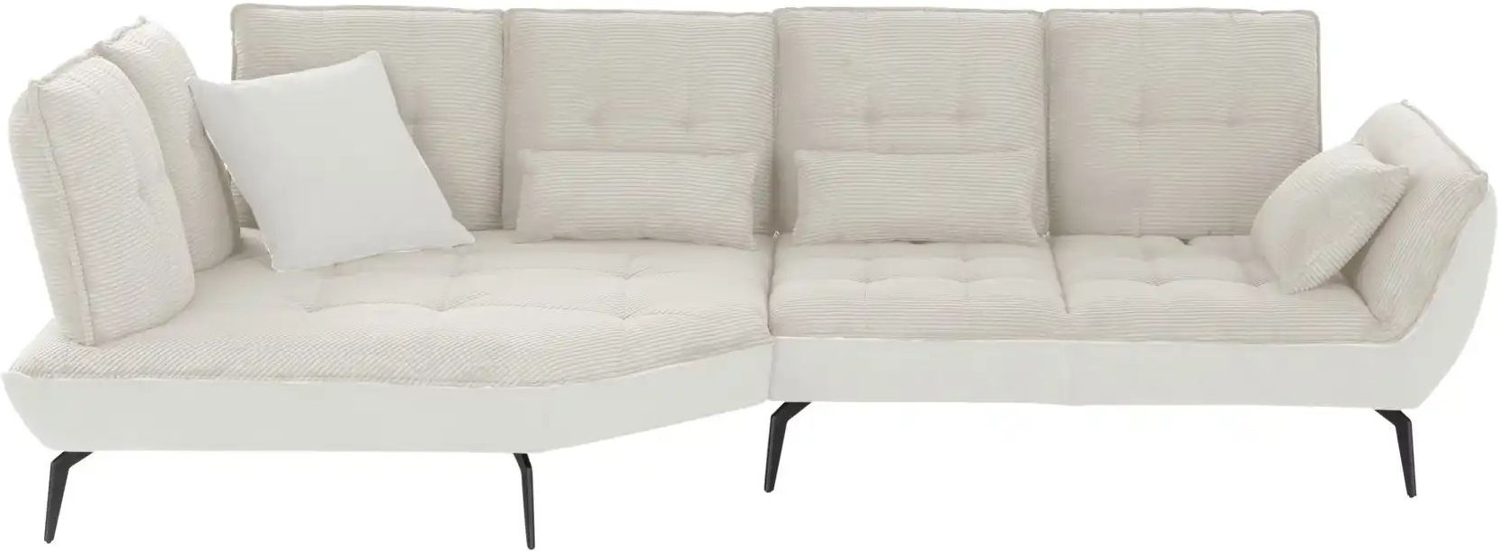vito Ecksofa mit Sitztiefenverstellung Ticona ¦ creme ¦ Maße (cm): B: 336 H: 93 T: 169.0 Polstermöbel > Sofas > Ecksofas...