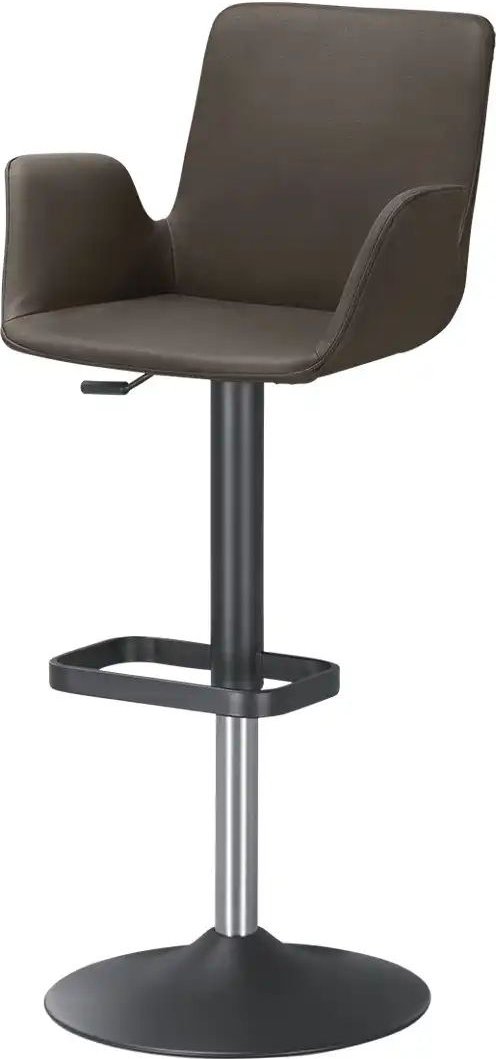 Barhocker MyTina ¦ braun ¦ Maße (cm): B: 52 T: 47.0 Polstermöbel > Hocker > Barhocker - Höffner