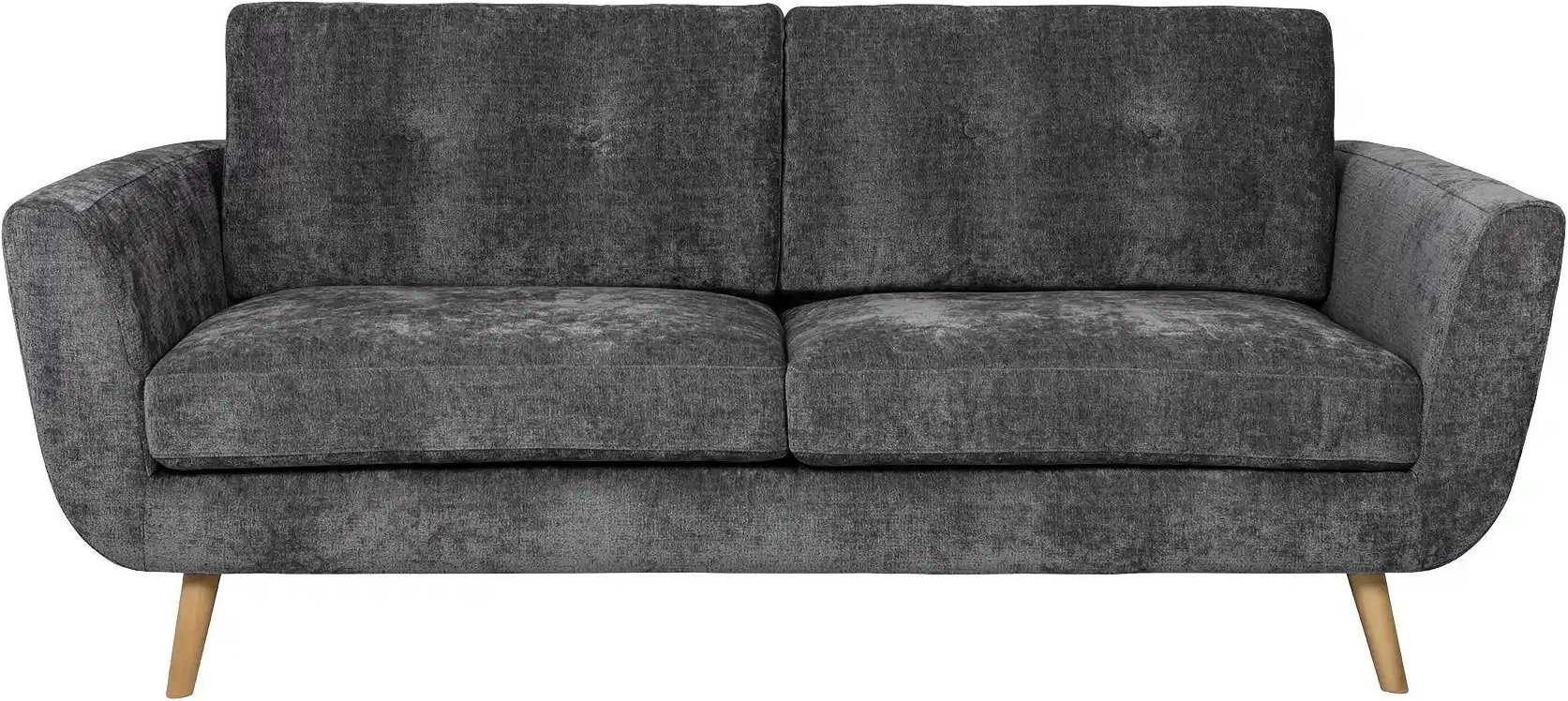 SOHO Einzelsofa Smilla ¦ grau ¦ Maße (cm): B: 197 H: 93 T: 85.0 Polstermöbel > Sofas > 2-Sitzer - Höffner